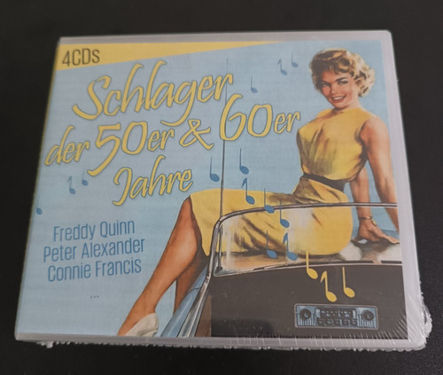 Box schlager der 50er - cd-box,