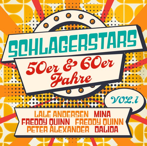 Schlagerstars der 50er - cd,