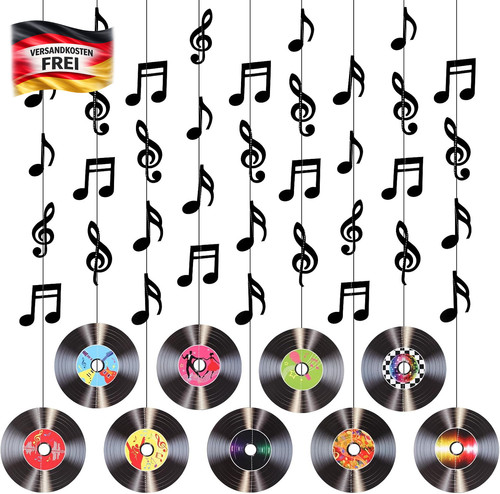 Retro schallplatten deko - schallplatten,