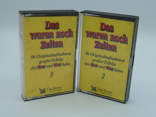 Kassette das waren - , noch